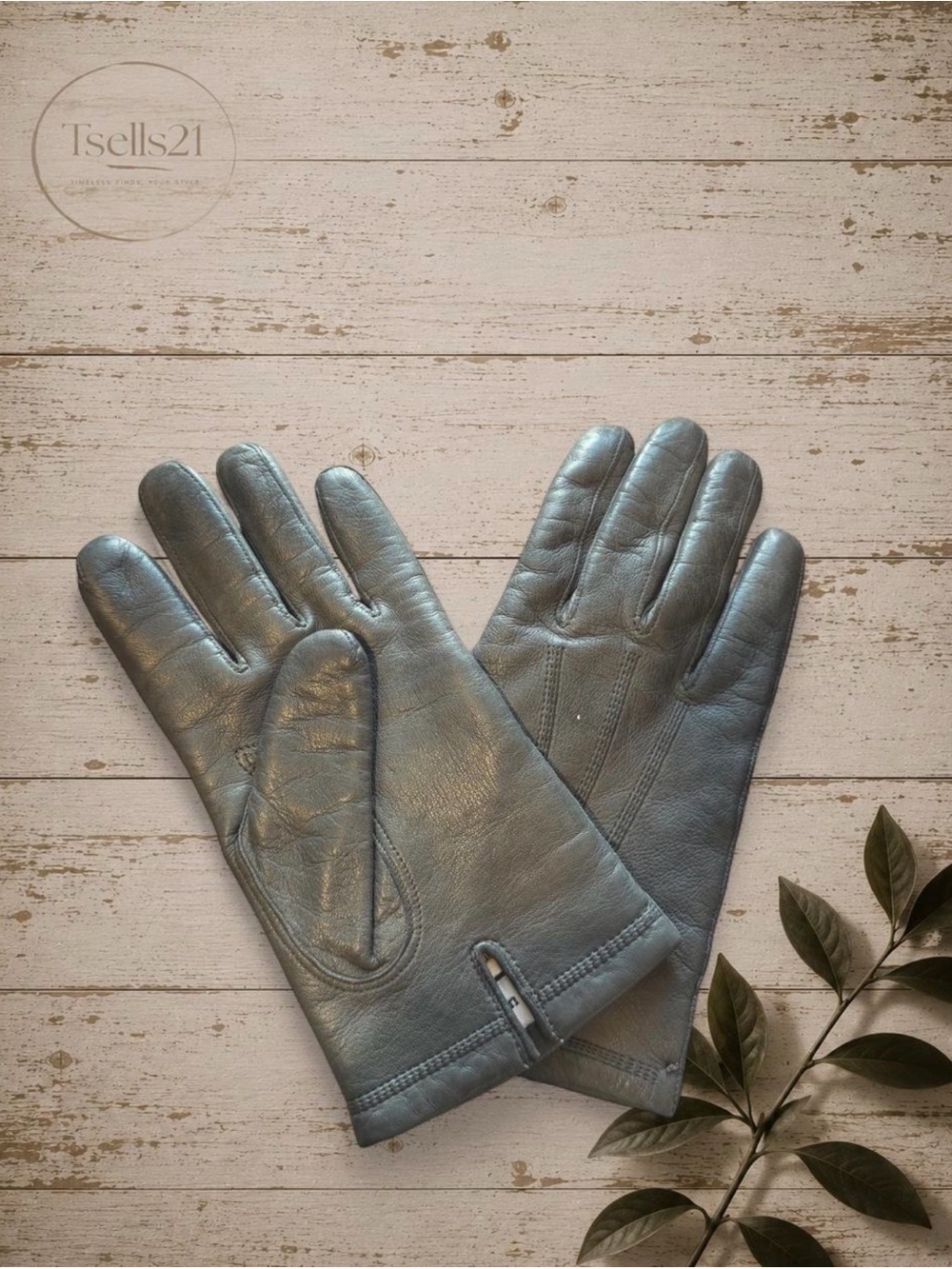 Christian Dior Vintage 50s/60s Leather Gloves - Size S